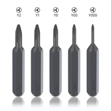 5PC Tri-Wing Precision Screwdriver Micro Bits Set Fits Fanttik Electric Driver