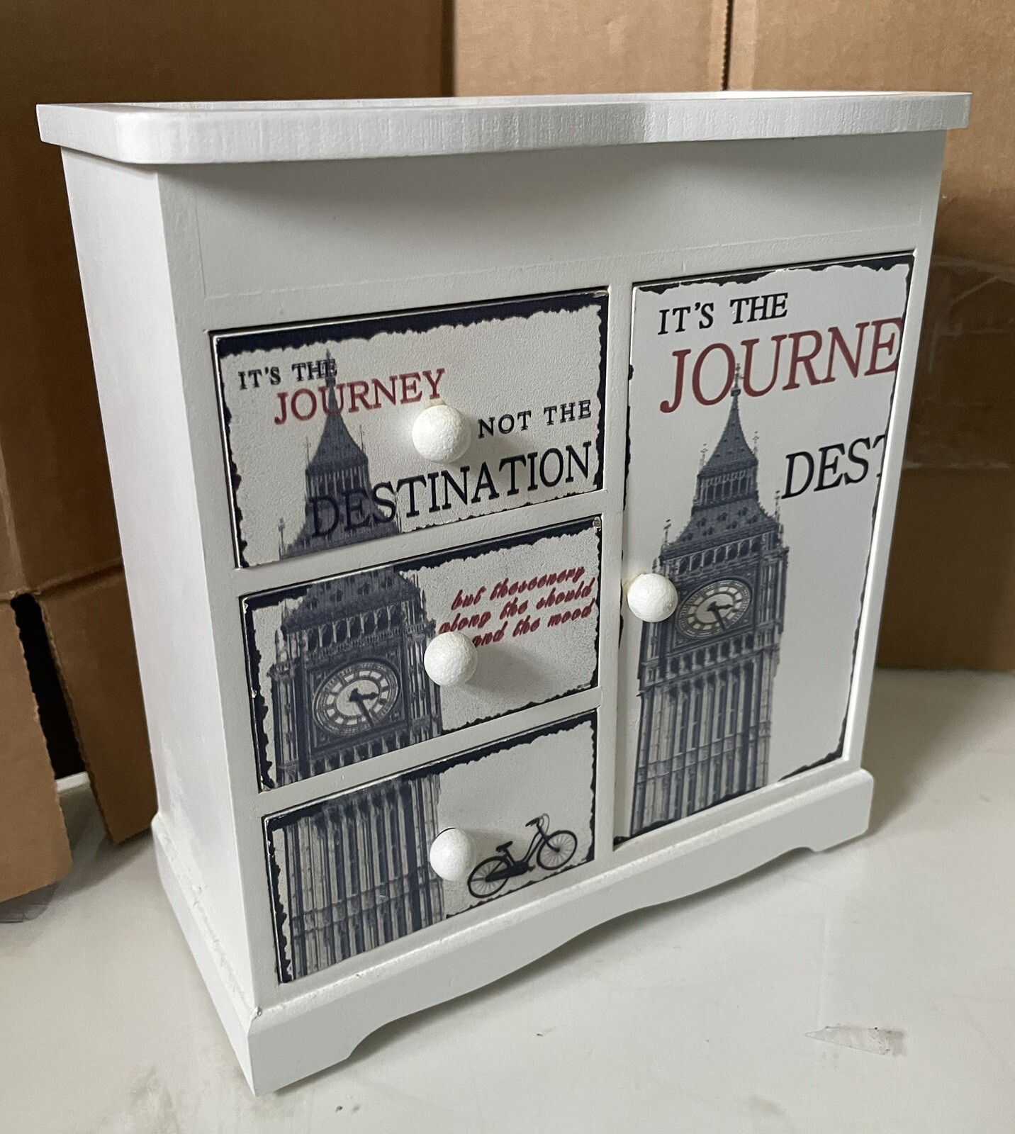 jewelry box organizer with drawers-image