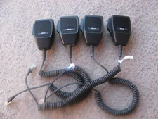 Lot of 4 M/A-COM MC101616V20-R2A Mobile Radio Microphone