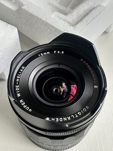 Voigtlander 15mm f4.5 Super Wide Heliar. Aspherical Sony full frame E-Mount Lens