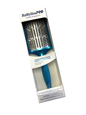 BaByliss PRO Titanium Extra Wide Curved Paddle Brush- BRAND NEW