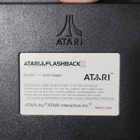 Atari Flashback 2 Classic Game Console With 2 2600 Controllers Tested