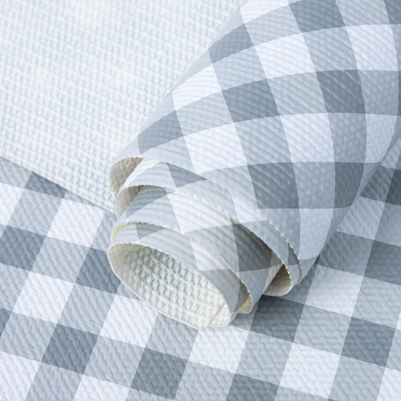 12X120 Inch Non-Adhesive Kitchen Cabinet Shelf Liner Washable Durable