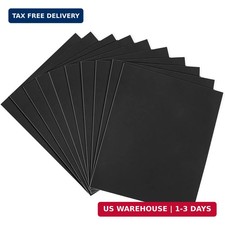 1200 Grit Sandpaper, 9 x 11 Inch Wet Dry Sand Paper Hand Abrasive Sanding Sheets