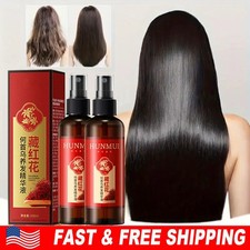 Saffron Essence Spray,Herbal Extracts Hair Serum,Saffron And Polygonum Spray USA