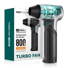 VANTRUE POWER Electric Air Duster- 3 Times The Average Market Wind Black