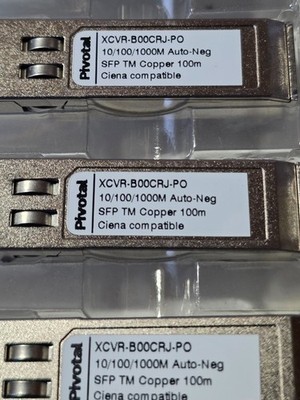 Pivotal Optics XCVR-B00CRJ-PO/Ciena compatible
