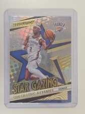 SHAI GILGEOUS-ALEXANDER 2024-25 REVOLUTION STAR GAZING #5 BASKETBALL Thunder