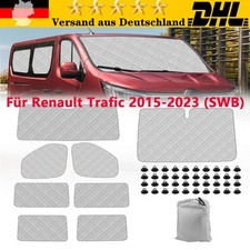 Kit tappetino termico interno protezione solare per Renault Trafic 2015-2023 (SWB) argento