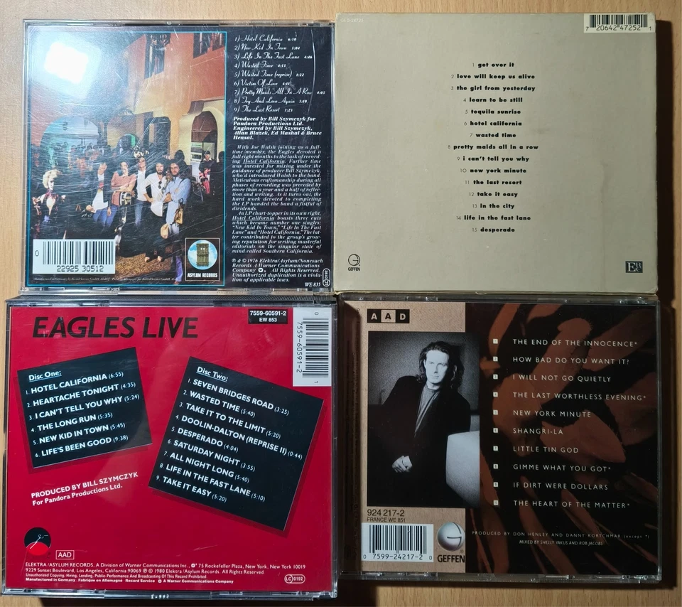 CD SAMMLUNG / EAGLES / DON HENLEY / 5 CD'S - Bild 2 von 2