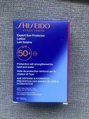 Neu & Originalverpackt Shisedo Expert Sonnencreme Schutzlotion Altersabwehr LSF 50 150ml