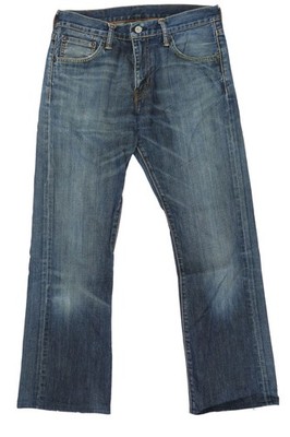 Levi's 527 Herren Jeans Hose W32 L30 32/30 blau dunkelblau stonewashed Bootcut