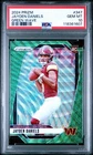 2024 Panini Prizm - Rookies Jayden Daniels #347 Green Wave Prizm (RC) - PSA 10