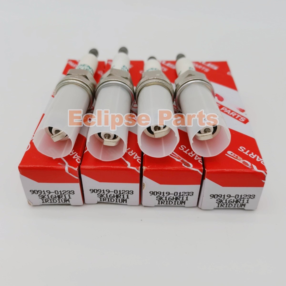 4Pcs Denso Iridium Spark Plug OEM 90919-01233 3417 SK16HR11 for Highlander Scion