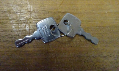 SOUTHCO Schlüssel M1-545-4, M1 LATCHES, SET 2 PCS / Restposten / Boot (0143)