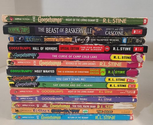 Large Goosebumps RL Stine Book Lot Large 1990s 2000s Horror Books - Picture 13 of 20