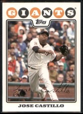 Jose Castillo 2008 Topps Updates & Highlights San Francisco Giants #UH254