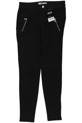 ZARA Jeans Damen Hose Denim Jeanshose Gr. EU 36 Baumwolle Schwarz #igo1dgk