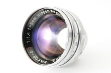 Exc 4 Nikon Nippon Kogaku Nikkor-S.C 5cm 50mm f/1.4 MF Lens S Mount From JAPAN