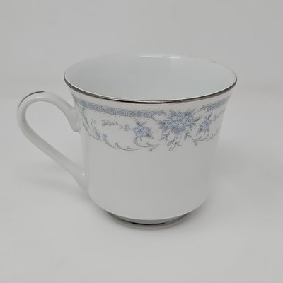 Sheffield Blue Whisper Porcelain 1985 Fine China Tea Coffee Cups Replacement 