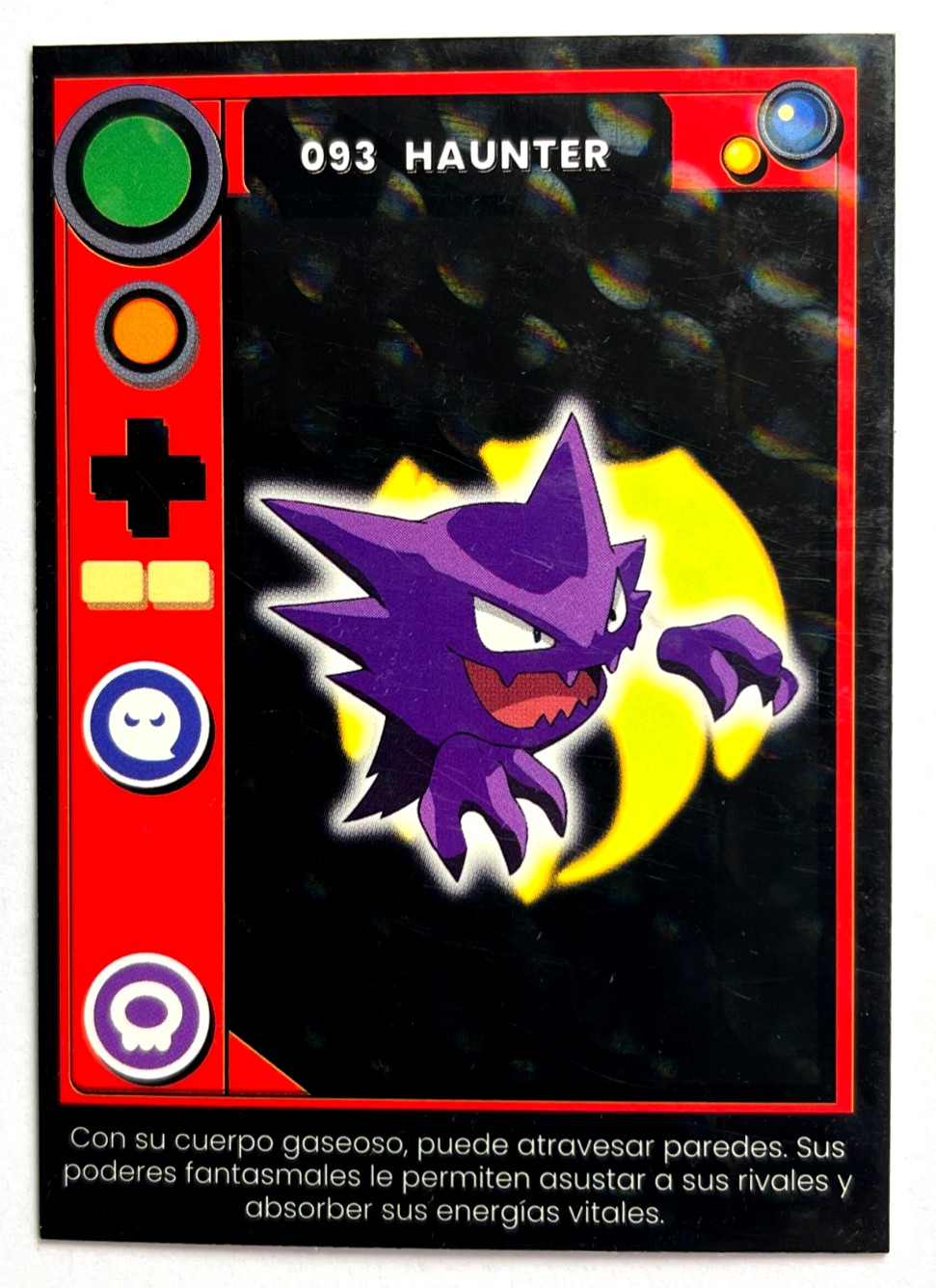 2025 POKEMON POKEDEX FH 3 Kanto Card #093 HAUNTER Peru