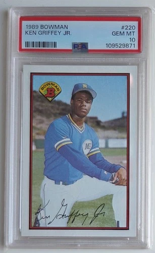 1989 Bowman - Ken Griffey Jr #220 (RC) PSA 10