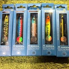 Zeake R Sardine 25g Anglers Meister Original Color Metal Jig 5 Colors Set