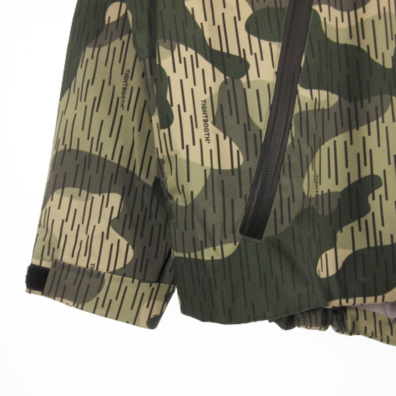 Tightbooth Tbpr Rain Camo 3Layer Mountain Parka Camouflage Tightbooth Tbpr Rain Camo 3Layer Mountain Parka Camouflage