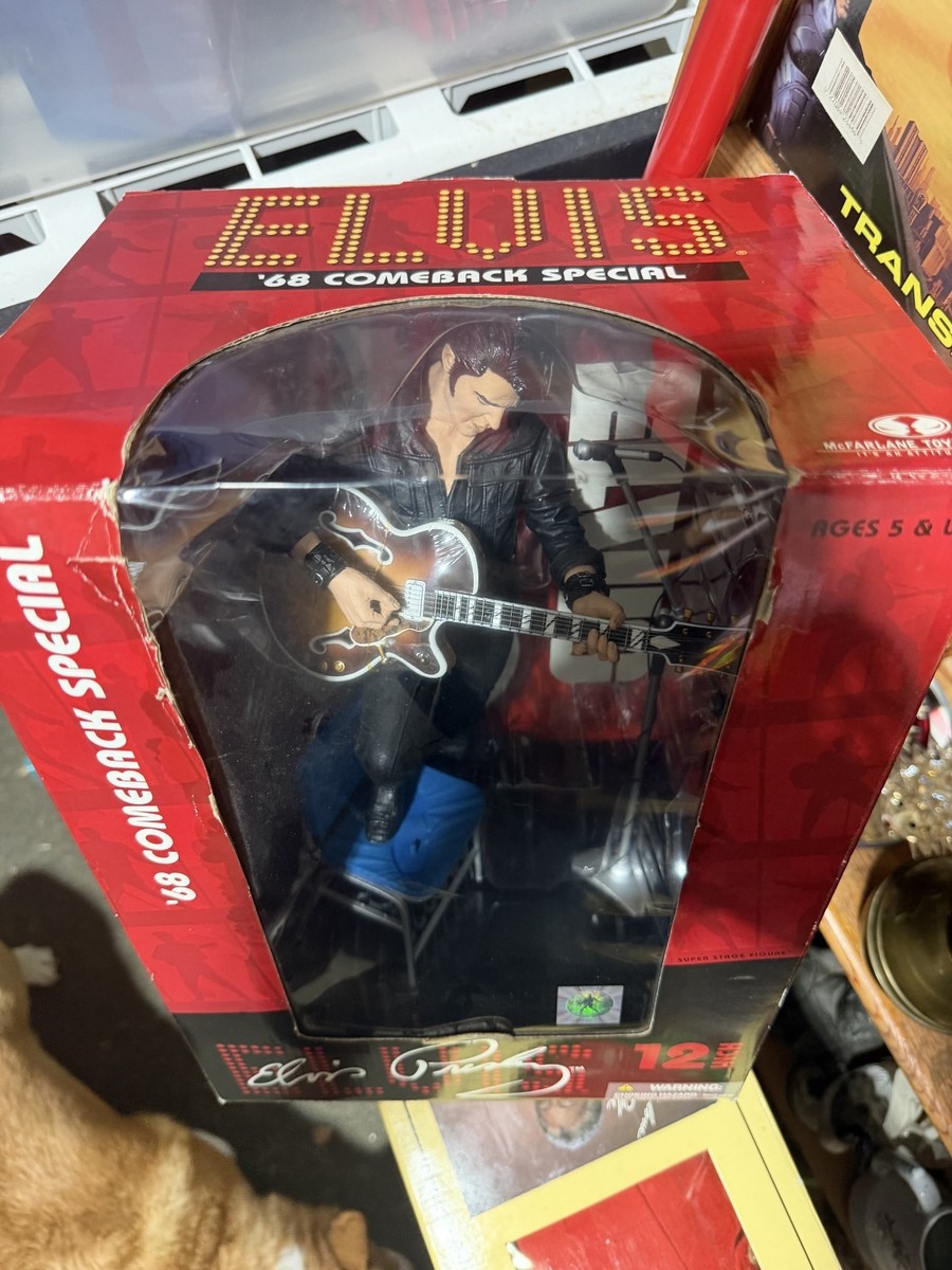 McFarlane Toys 12-inch Elvis Presley '68 Comeback Special Action