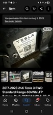 Tesla Model 3 Standard Range Battery
