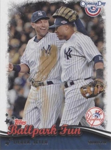 Derek Jeter 2013 Topps Opening Day #150 ~ Yankees, HOF | eBay