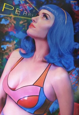 KATY PERRY - A3 Poster 42x28cm - Sängerin Clippings Fan Sammlung BRAVO Magazine
