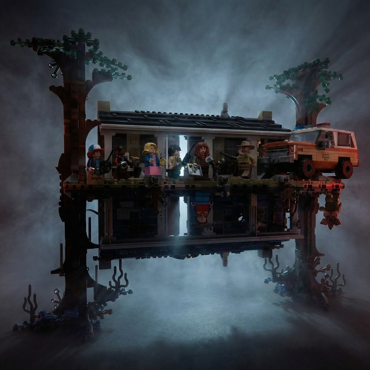 NEW Stranger Things The Upside Down 2,287 PCS Action Adventure