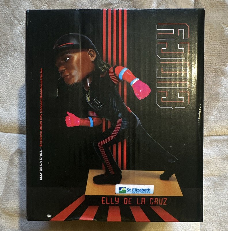 St. Elizabeth Healthcare Elly De La Cruz 2024 City Connect Exclusive Bobblehead
