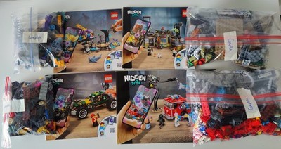 Lego lot Hidden Side wave 3 sets 70433, 70434, 70435 & 70436. Used & Complete.