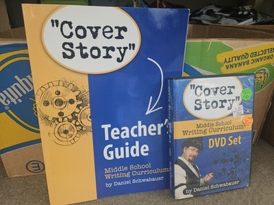 Cover Story Middle School Writing Curriculum Teacher's Guide & DVD Set Journal