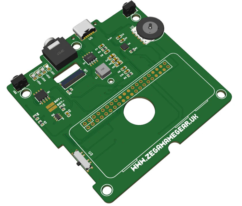 Zega Mame Boy Advance SP Raspberry Pi Mod Pre-Soldered Kit