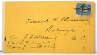 1860s CONFEDERATE CIVIL WAR COVER WITH 10 CENT CONFEDERATE STAMP CSA #12-KB