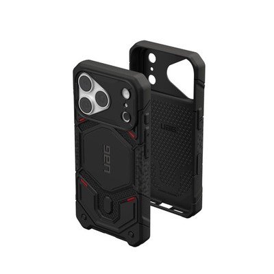 UAG Monarch Pro for iPhone 18 Pro Case/iPhone 17 Pro Case, Made w/ Kevlar Black