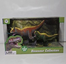Carnotaurus 3pc Dinosaur Action Figure Set