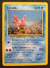 Neo Discovery Corsola Card #37/75 Pokémon Uncommon Never Played  on eBay
