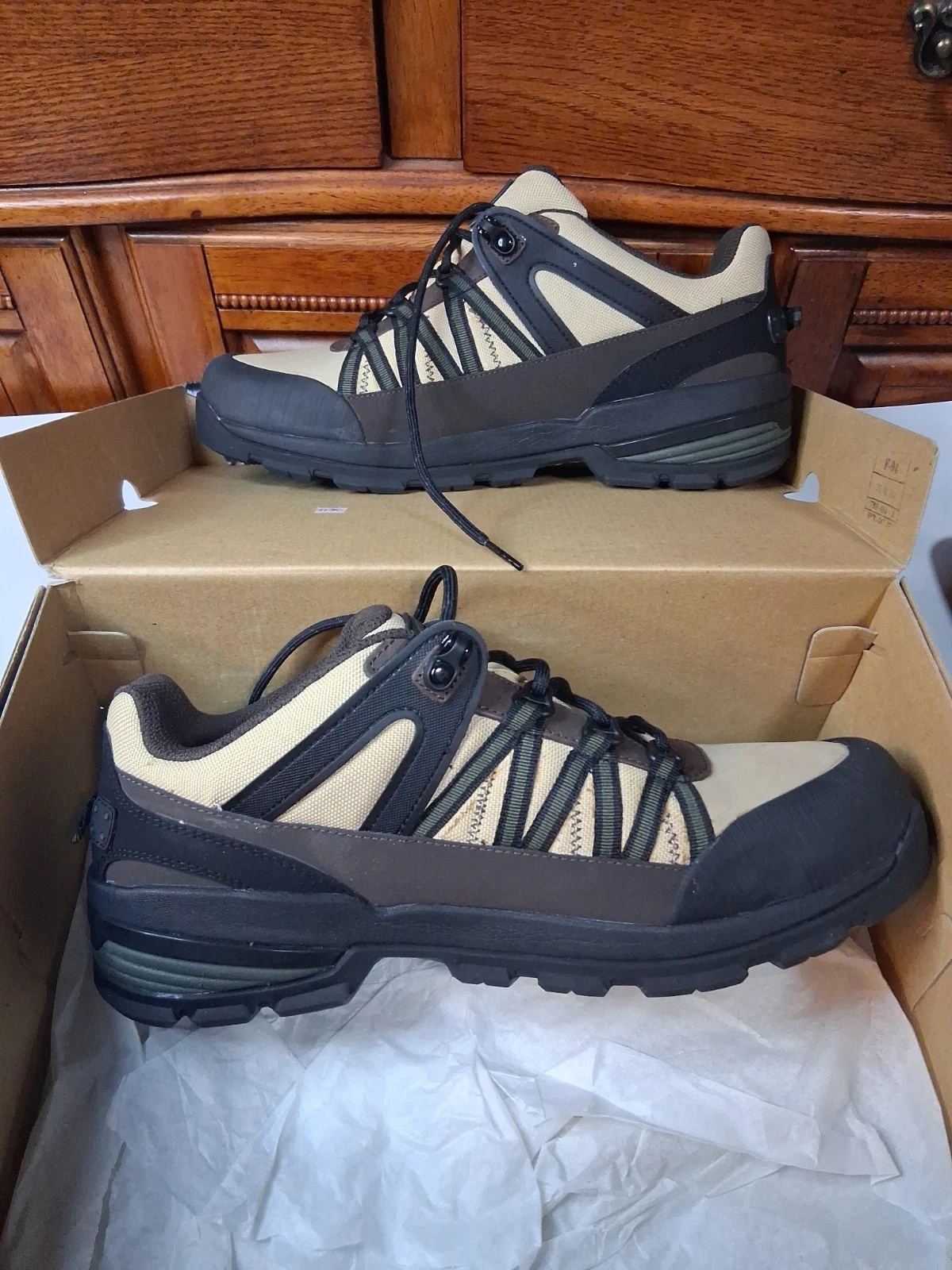 BUCKHEAD 24452 MENS SIZE 12 BROWN/TAN