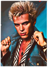 BILLY IDOL * Fun Novelty * MUSIC ARTIST * Art Card * ATC ACEO
