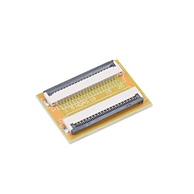 1.0mm Pitch 20Pin to 20P Extension Connector Aapter for FFC FPC Cable Extend ZIP
