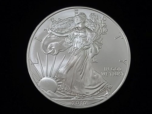 2010 American Eagle $1 1 oz Fine Silver Brilliant Uncirculated #2 NICE!