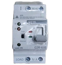 GEYA DUAL POWER SWITCH AUTOMATIC TRANSFER SWITCH G2R-63II