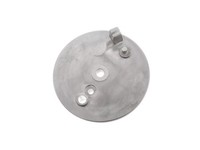 Bremsschild Hinten, Mit Bohrung, Mit Schlitz - Simson KR51/1 Schwalbe, SR4-2 Sta