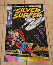 Marvel Comics Silver Sufer Thor #4 Facsimile 24x36 Promo Poster Brand New