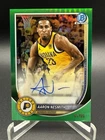 2025/26 Bowman Basketball Aaron Nesmith Green Refractor Auto /99 Indiana Pacers