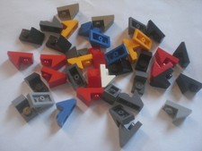 40 x Lego 15672, 92946 Schrägstein 1 x 2 (45...